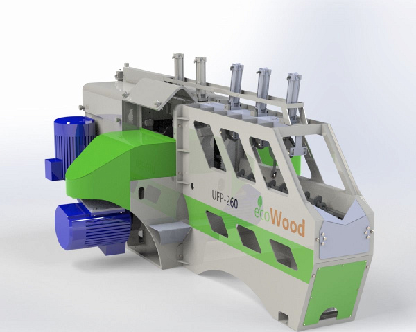 Фрезерно-пильный станок для тонкомера EcoWood UFP-260