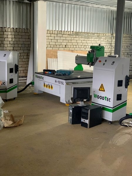 Фрезерно-гравировальный станок с чпу WoodTec H 1515L
