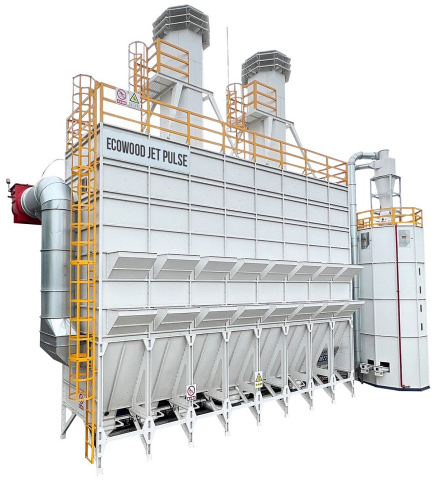 Фильтр рукавный с импульсной продувкой EcoWood Jet Pulse JP-45