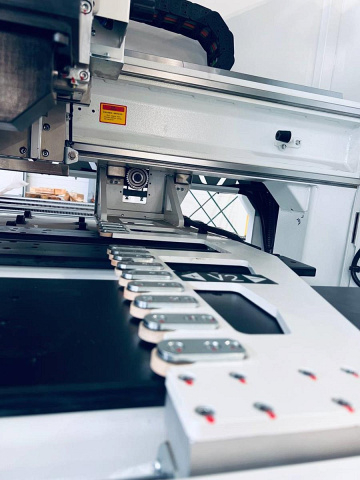 Сверлильно-присадочный центр с ЧПУ Nanxing ND712DTL