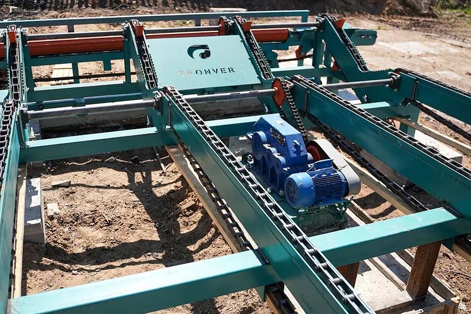 Разобщитель бревна с эстакадой Cronver RL (низкий)