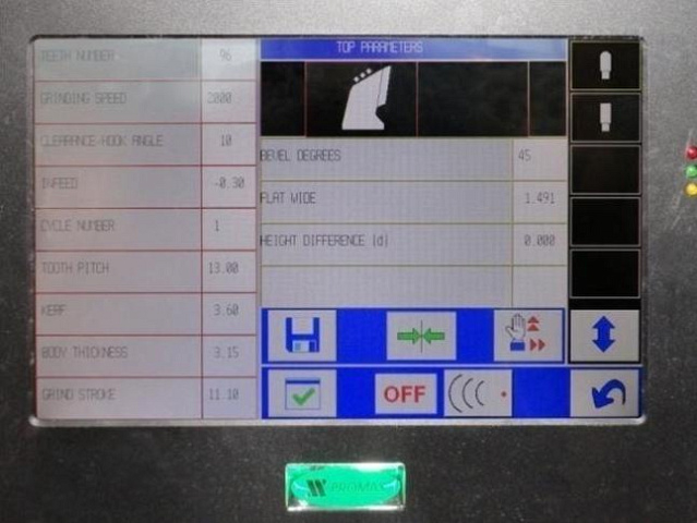 Станок для заточки дисковых пил UT.MA AL-805