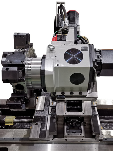 Токарный центр с осью Y и противошпинделем SKM NL 2000BSY