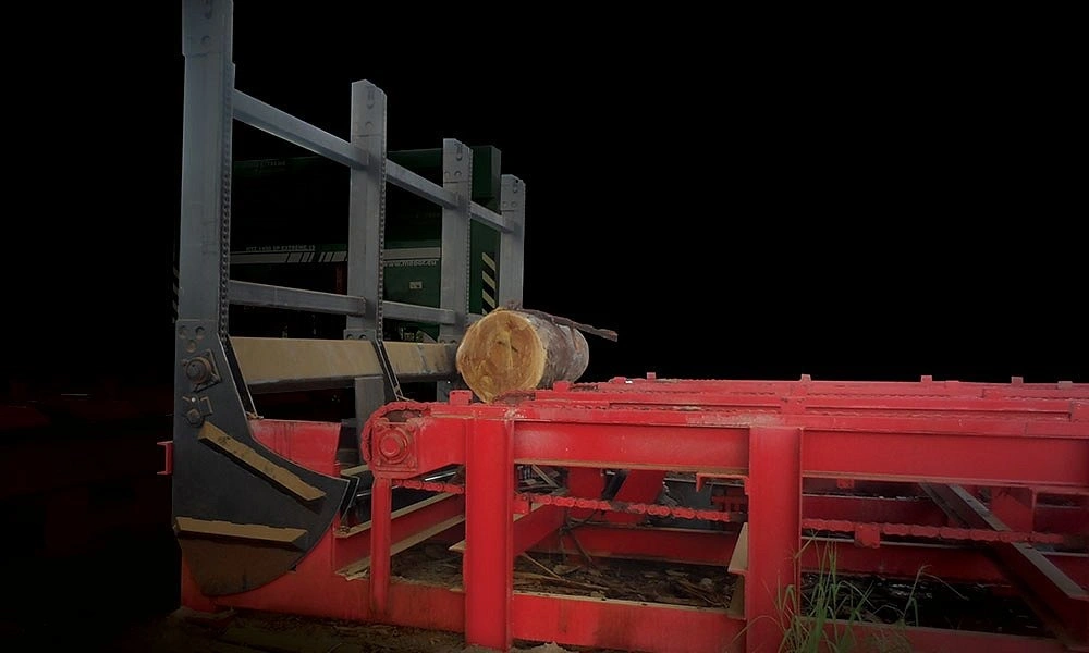 Наклонная эстакада для ленточных горизонтальных пилорам MEBOR ILD