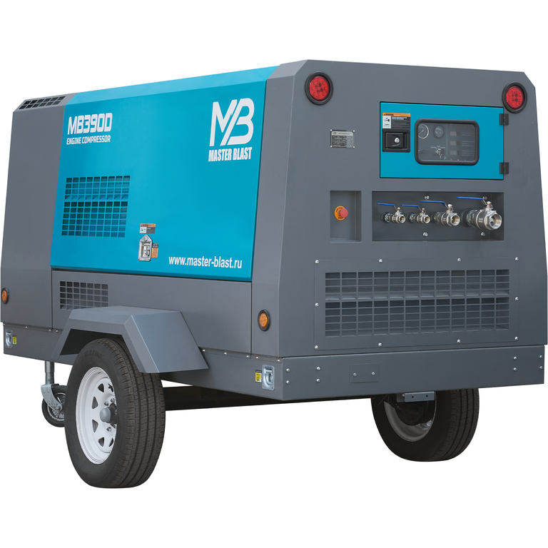 Master Blast MB-390D-15 винтовой дизельный компрессор