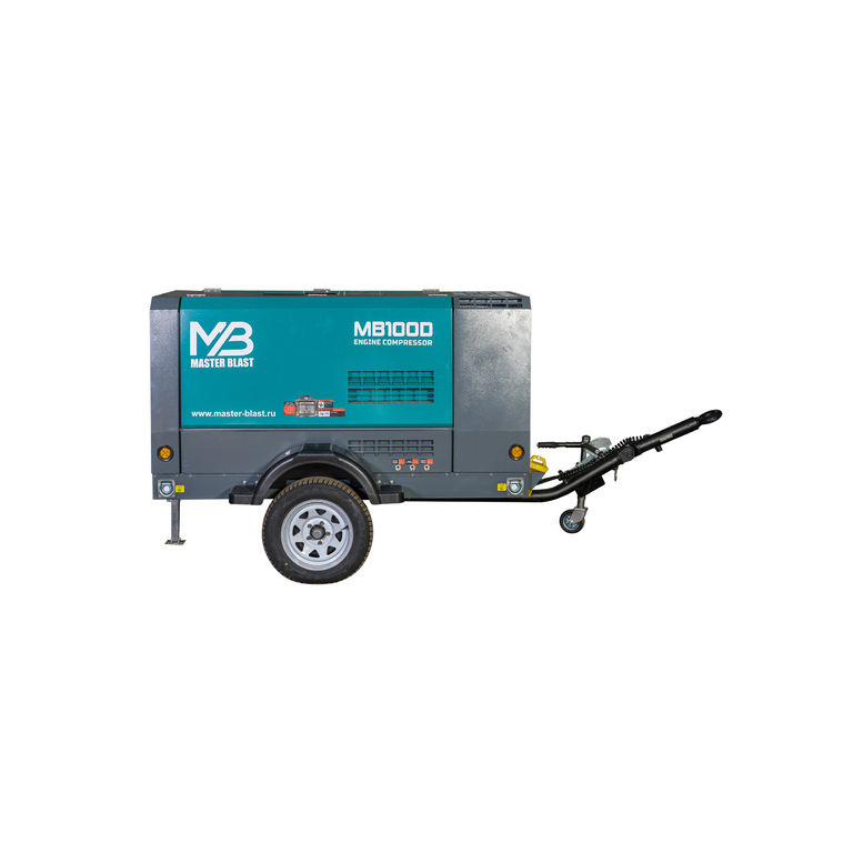 Master Blast MB-100D-10 винтовой дизельный компрессор