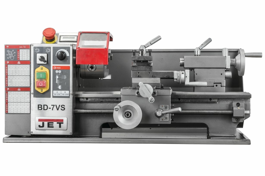 Токарный настольный станок по металлу Jet BD-7VS (50000910M)