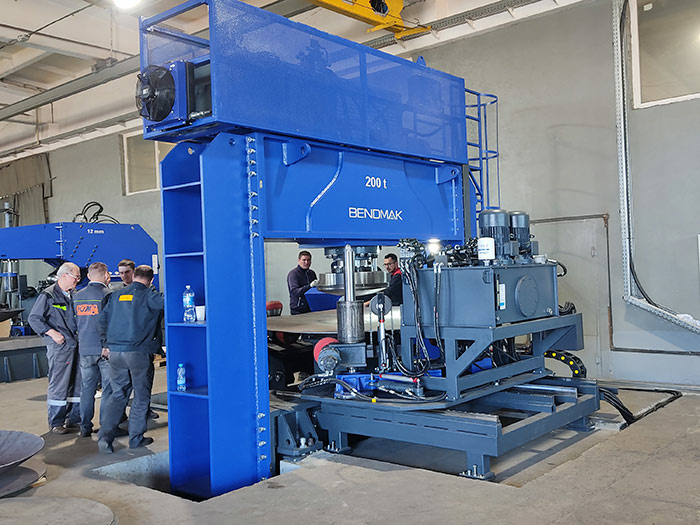 Пресс для фланжировки Bendmak BMBP 100xD