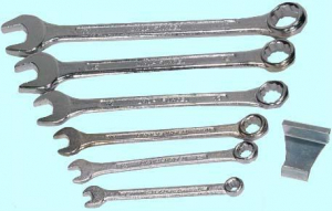 Набор ключей Комбинир. из  6-ти шт. (рожк. и накид.) (6,8,10,11,14,17мм)"СИТОМО" в сумке