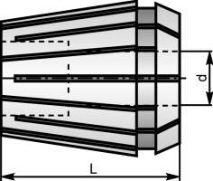Цанга d 4,0  ER32  L40мм  DIN 6499 "CNIC"
