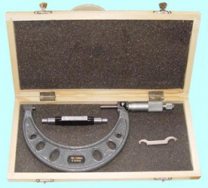 Микрометр Гладкий МК-125  100-125 мм (0,01) тв.сплав "CNIC" (ОМ1811-5)