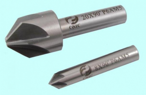 Зенковка d 10,0х14.0х 46 конус  90° dхв=8мм Р6АМ5 ц/х Z=6 DIN335A "CNIC"