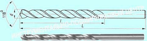 Сверло d  8,5  ц/х Р6АМ5 с вышлифованным профилем "CNIC"