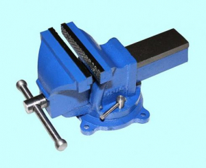 Тиски Слесарные 150 мм (6") стальные поворотные облегченные без наковальни (LT96206) "CNIC" (упакованы по 2шт.)