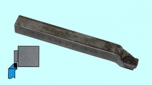 Резец Проходной упорный отогнутый  6х 6х 80 Т5К10 левый DIN 4980 "CNIC"