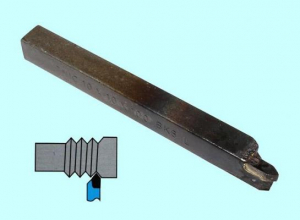 Резец Резьбовой  16х16х125 ВК8 для наружной резьбы левый DIN 282-60 "CNIC"