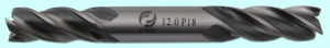 Фреза Концевая d 4,0х15х55 ц/х Р18 Z=4 двухсторонняя "CNIC"