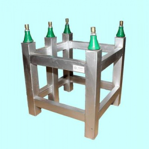 Станина (стенд) монтажная для плиты 1000х 630мм 5 опор регулировки "TLX"