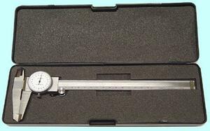 Штангенциркуль 0 - 150 ШЦК-I (0,01) стрелочный с глубиномером H-40мм (SHAN)