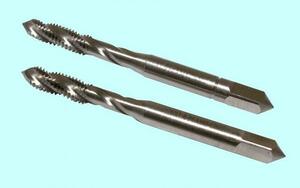 Метчик М 6,0 (1,0) м/р.Р6АМ5 винтовая канавка комплект из 2-х шт. "CNIC"