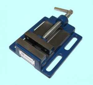 Тиски Станочные для сверлильных станков  80мм тип 1 неповор. ход  75мм, паз 13х57мм "TLX"