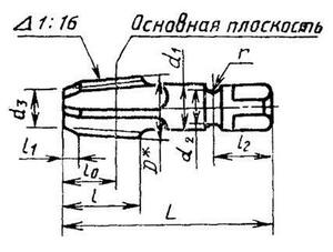 Метчик Rc   3/8" Р6М5 трубный конический, м/р. (19 ниток/дюйм) (без маркировки марки стали)