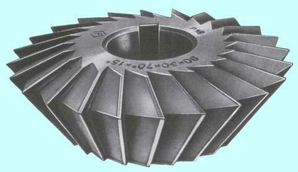 Фреза Двухугловая несимметричная  63х12х22мм, 75°(60°+15°) Р6М5 Z=22