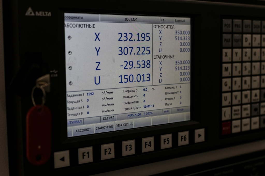 Вертикальный фрезерный центр КВАНТ MG-1 (производства Россия)