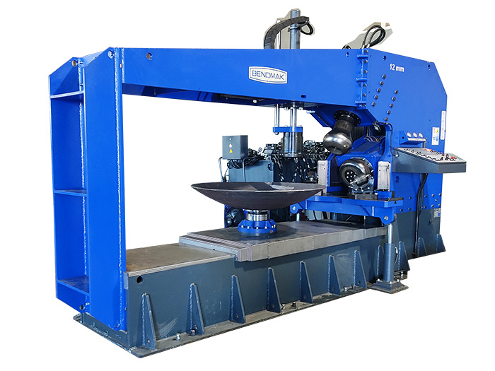 Кромкогибочная машина для отбортовки кромки днищ BFM35xD