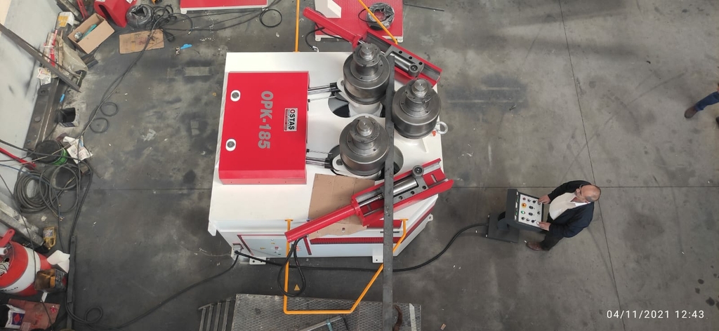 Гидравлический профилегиб OSTAS OPK-165