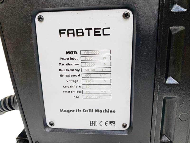 Магнитный сверлильный станок OB-6000