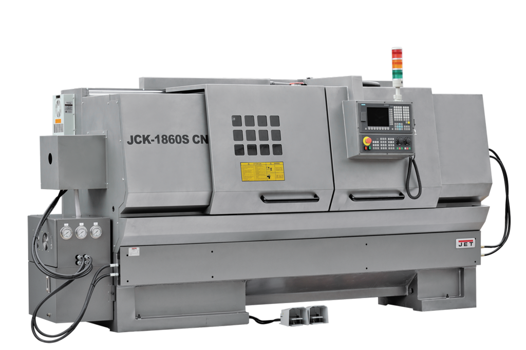 Токарный станок с ЧПУ JET JCK-1640S CNC (Siemens, ручн. патрон, 6-ти поз. рев. голова)