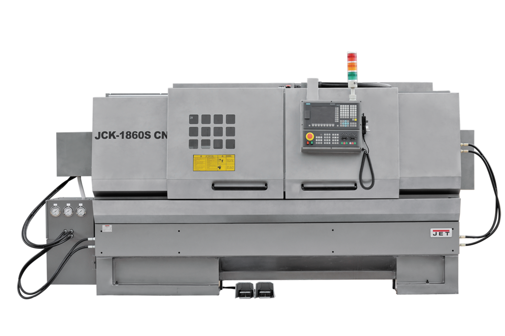 Токарный станок с ЧПУ JET JCK-1640S CNC (Siemens, ручн. патрон, 6-ти поз. рев. голова)