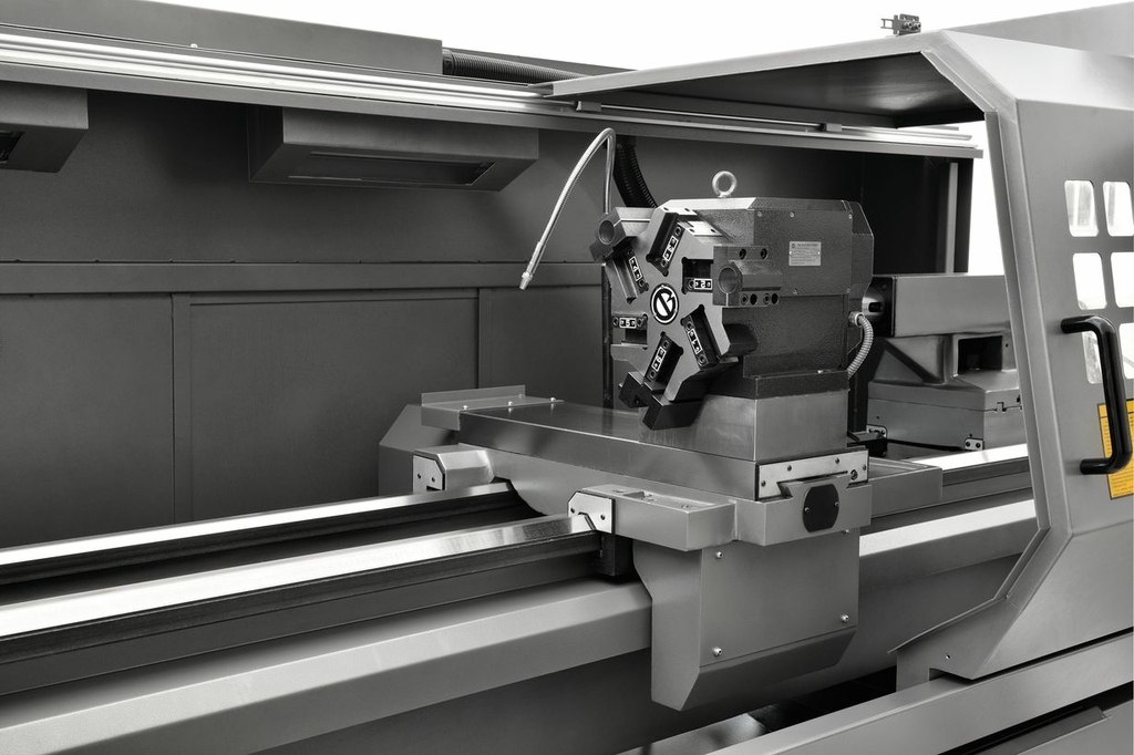 Токарный станок с ЧПУ JET JCT-16F CNC (Fanuc, ручн. патрон, 8-ти поз. рев. голова)