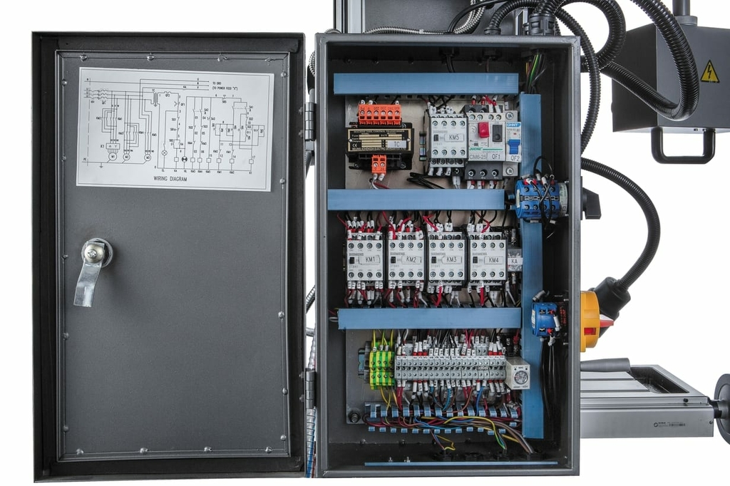Редукторный фрезерно-сверлильный станок Jet JMD-50LPFD (50000859T)