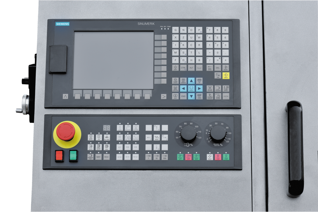 Токарный станок с ЧПУ JET JSK-1220F CNC (Fanuc, ручн. патрон, 4-х поз. резцедержка)