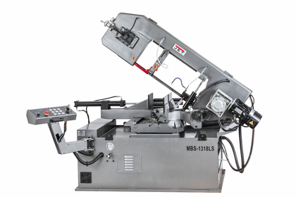 JET MBS-1318LS Полуавтоматический ленточнопильный станок по металлу