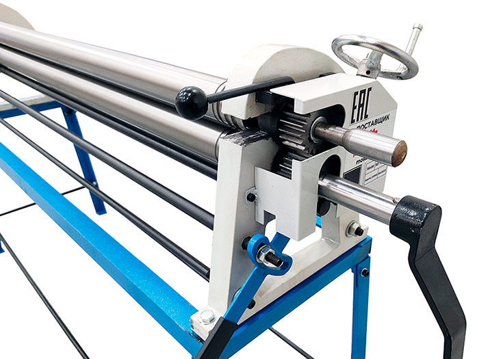 Ручные трехвалковые вальцы W01-0.8x1300 (MSR 1308)