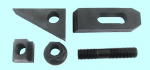 Набор клиновых ступенчатых прижимов из  5-ти предметов, паз 13,7мм М12х1,75 L150мм (YT-6023) "CNIC"