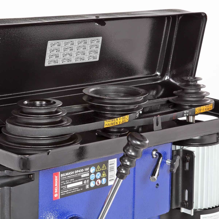 Сверлильный станок BELMASH DP430-16F/380 (1.1 кВт, 400 В) (S247B)