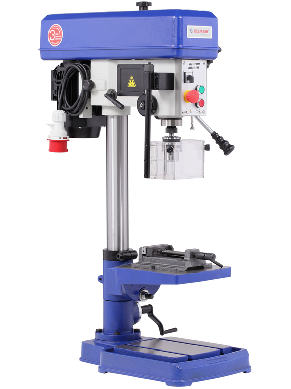 Станок cверлильно-резьбонарезной вертикальный BELMASH MDTP410-16/400 (S250A)