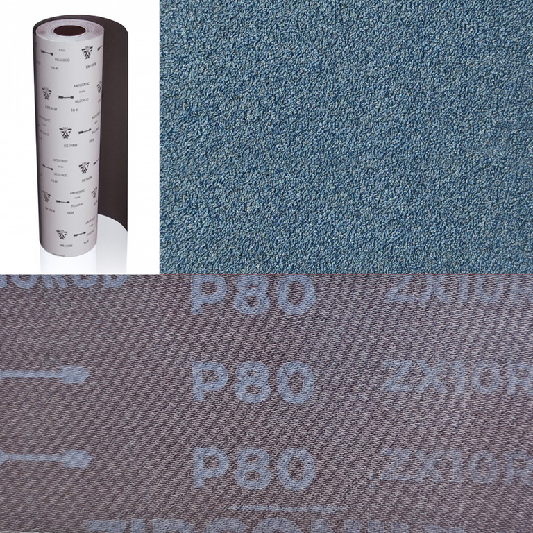 Лента шлифовальная циркониевая 80х25000 P80 (рулон) (SB028A)