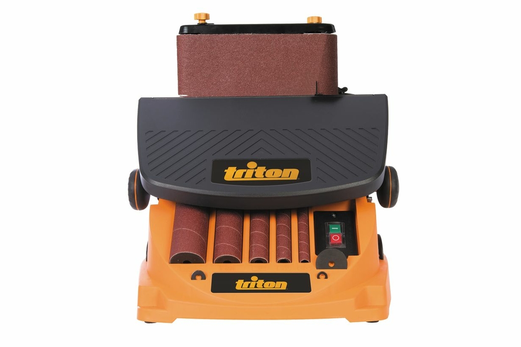 Triton TSPST450 осцилляционный шпиндельно-ленточный шлифовальный станок (TR894303)