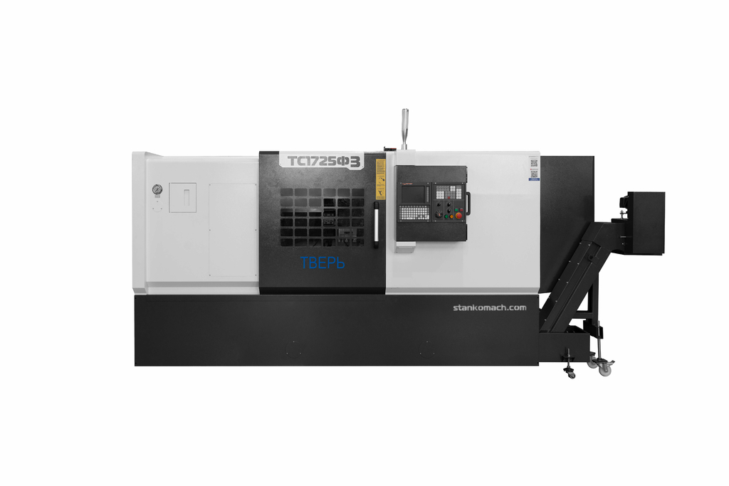 Токарный станок с наклонной станиной ТС1725Ф3