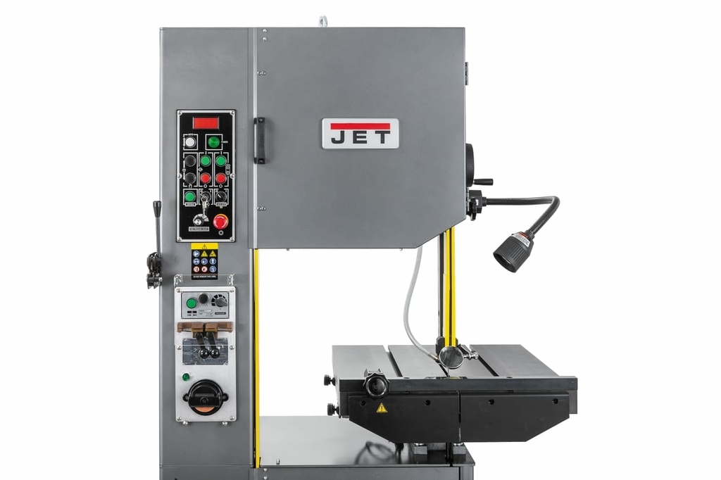 Вертикальный ленточнопильный станок с мех.подачей заготовки JET VBS-2012HE (10000112T)