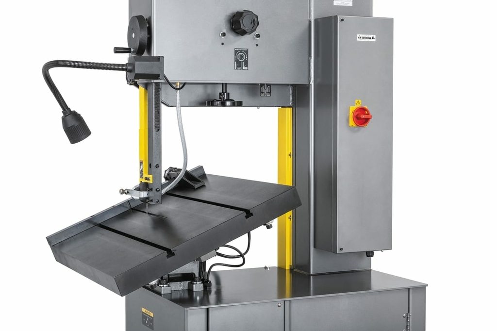 Вертикальный ленточнопильный станок с мех.подачей заготовки JET VBS-2012HE (10000112T)