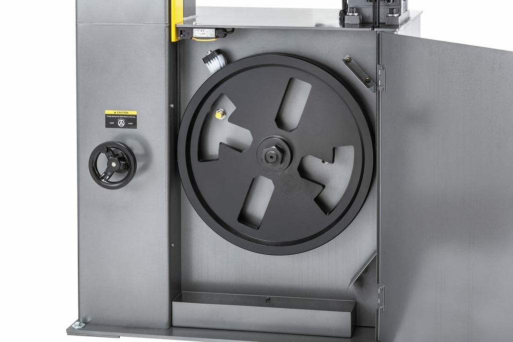 Вертикальный ленточнопильный станок с мех.подачей заготовки JET VBS-2012HE (10000112T)