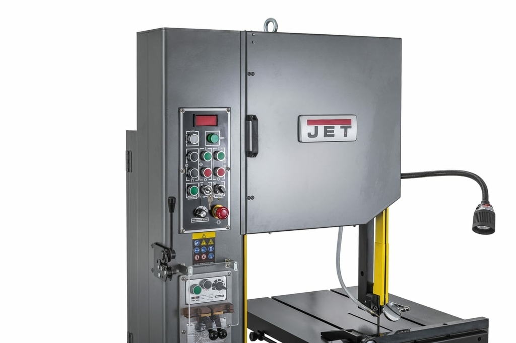 Вертикальный ленточнопильный станок с мех.подачей заготовки JET VBS-2012HE (10000112T)