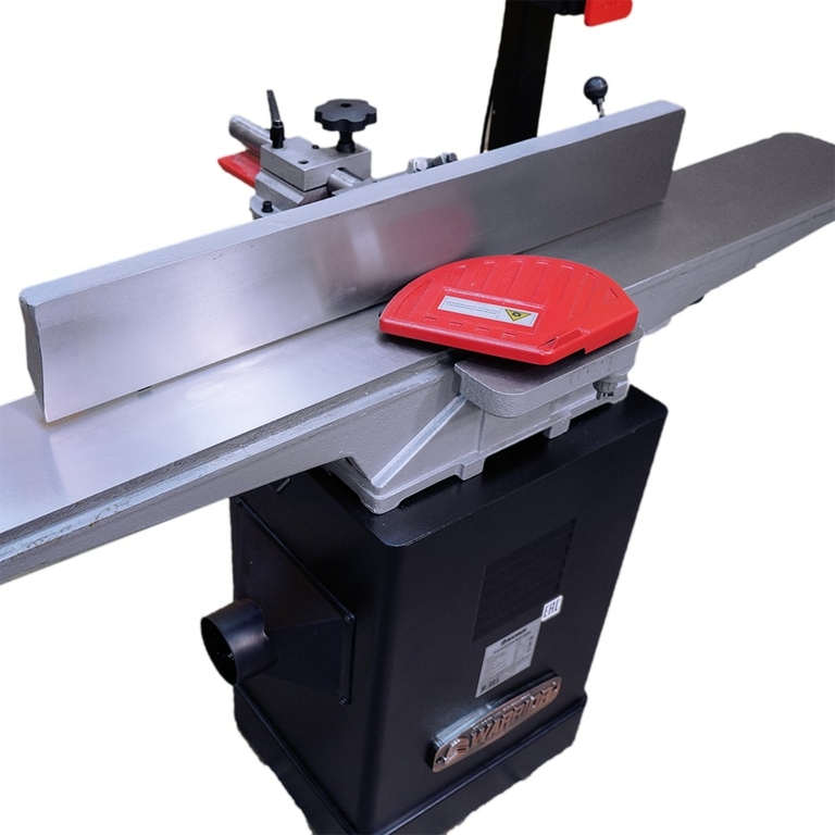 Фуговальный станок warrior w0106fl  ширина стола 150мм мощность двигателя 1,1 квт