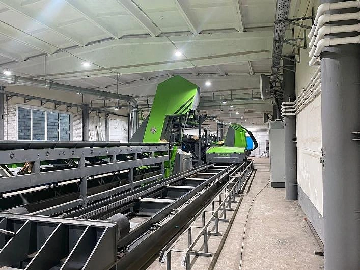 Вертикальная широколенточная пилорама MEBOR VTZ-1600 PLUS